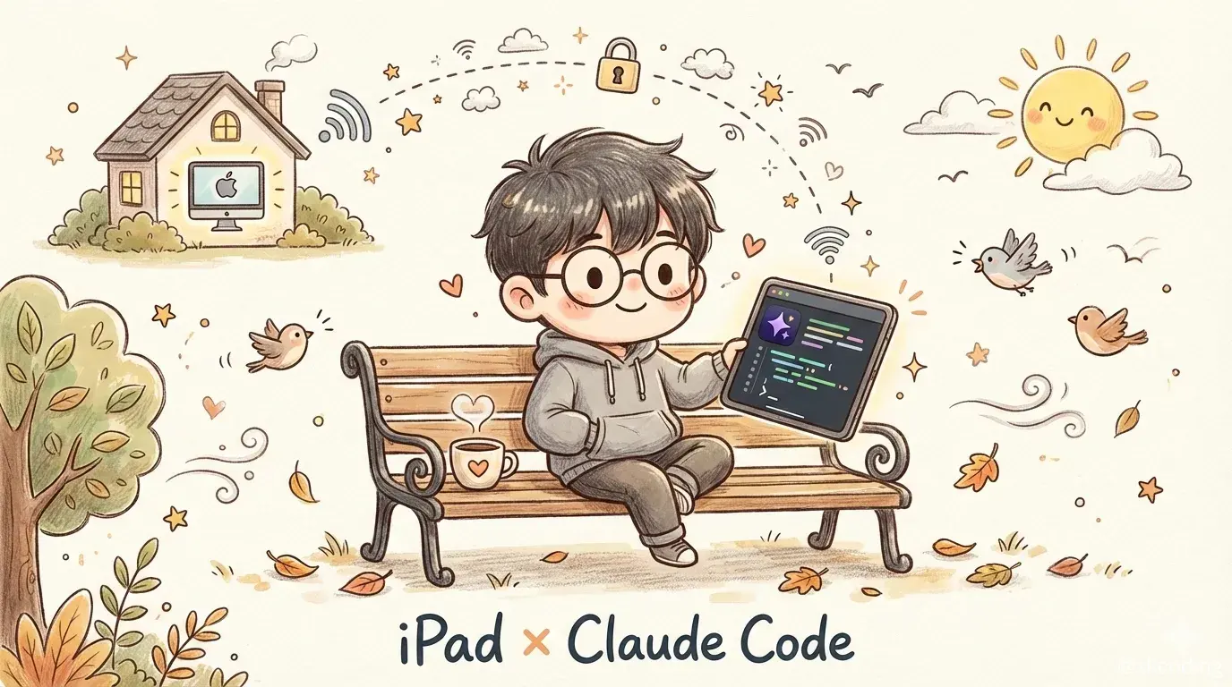 用 Tailscale + Terminus 在 iPad 上远程操控 Claude Code